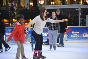 Happy New Year from Strauss Troy! Enjoy free ice skating and skate rentals courtesy of Strauss Troy on Fountain Square during New Year's Eve 2014. 