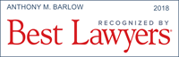 Tony Barlow was named to Best Lawyers in America 2018