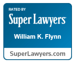 William K Flynn is rated by Super Lawyers. 