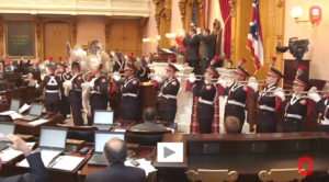 Ohio State University Marching Band, Ohio Statehouse, Hang on Sloopy, Official Sate Rock Song