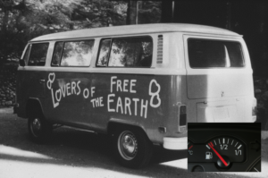 VW Combo Bus Free Earth And Empty Gas Tank